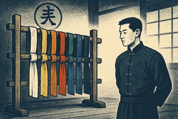 Kung Fu Gürtel: Farben, Schärpen und Rangsystem