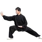 E-Bestar Unisex Kung Fu Anzug Damen und Herren Tai Chi Anzug Shaolin